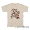 Children Of Satan Playing Pentagram Marbles T-Shirt