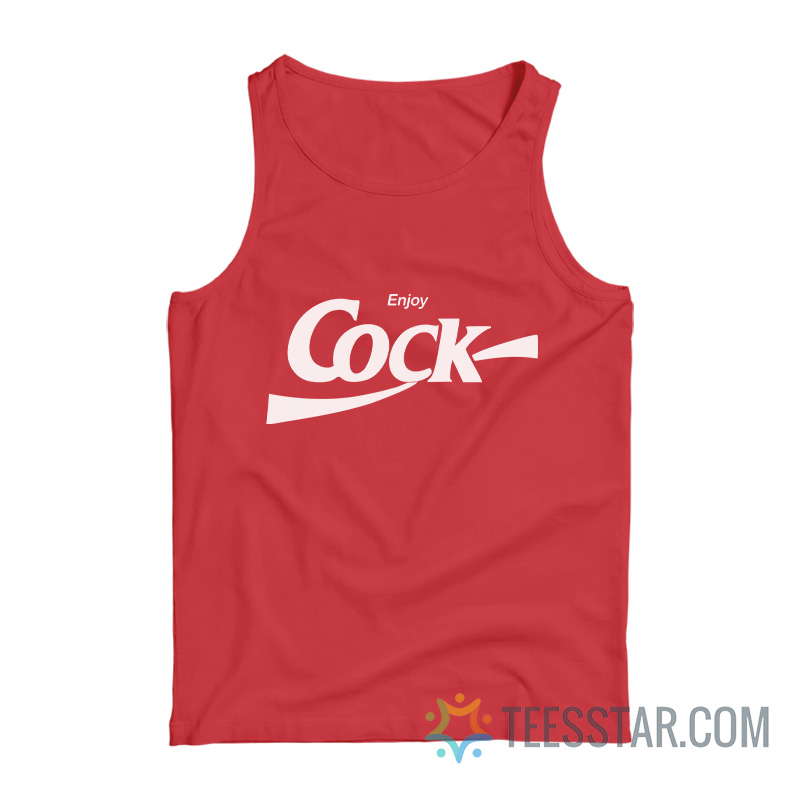 Enjoy Cock Coke Coca Cola Bjork Tank Top