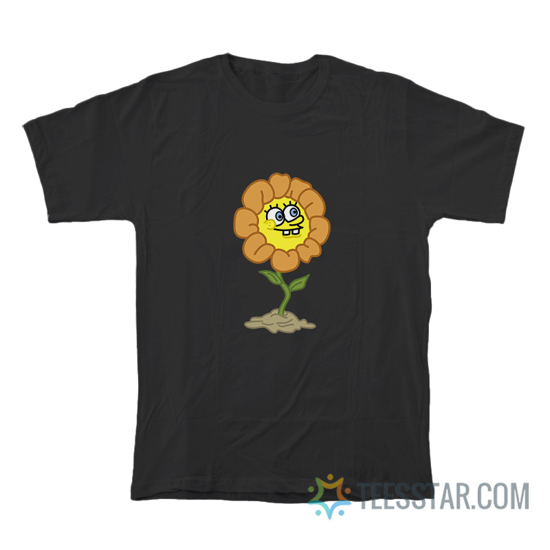 Flowerbob Spongebob Meme T-Shirt