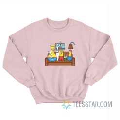 The Simpsons Bong Weed Accessories Meme Sweatshirt