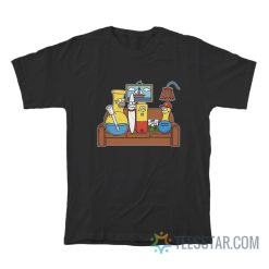 The Simpsons Bong Weed Accessories Meme T-Shirt