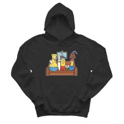 The Simpsons Bong Weed Accessories Meme Hoodie