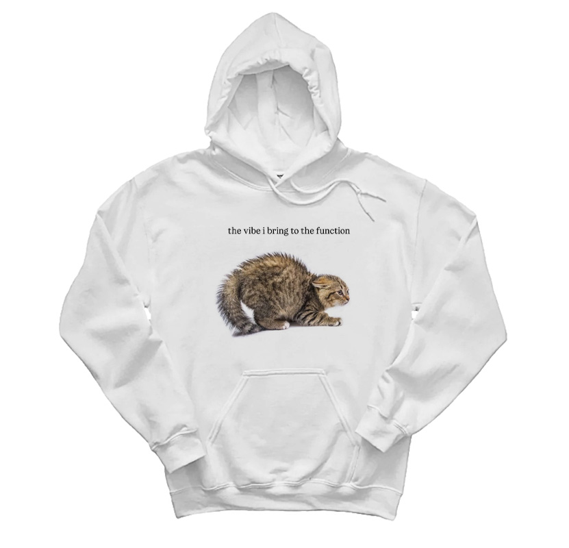 The Vibe I Bring To The Function Hoodie