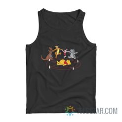 Winnie The Pooh Summon Demon Pentagram Tank Top