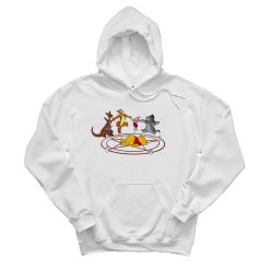 Winnie The Pooh Summon Demon Pentagram Hoodie