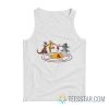 Winnie The Pooh Summon Demon Pentagram Tank Top