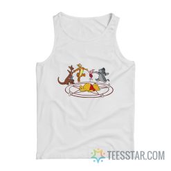 Winnie The Pooh Summon Demon Pentagram Tank Top