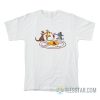 Winnie The Pooh Summon Demon Pentagram T-Shirt