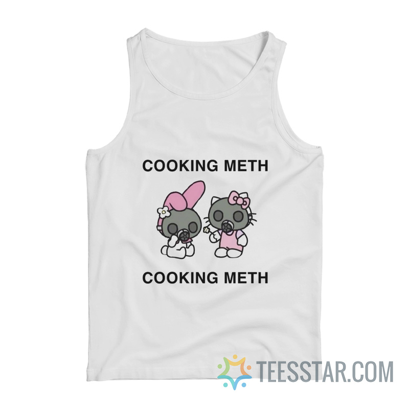 Hello Kitty Cooking Meth Tank Top