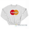 Mastercard Thief Logo Parody Sweatshirt