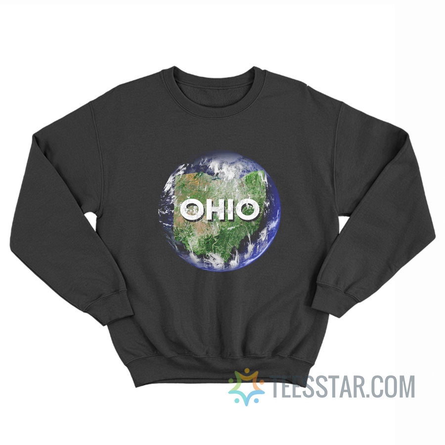 Ohio Earth Planet Meme Sweatshirt