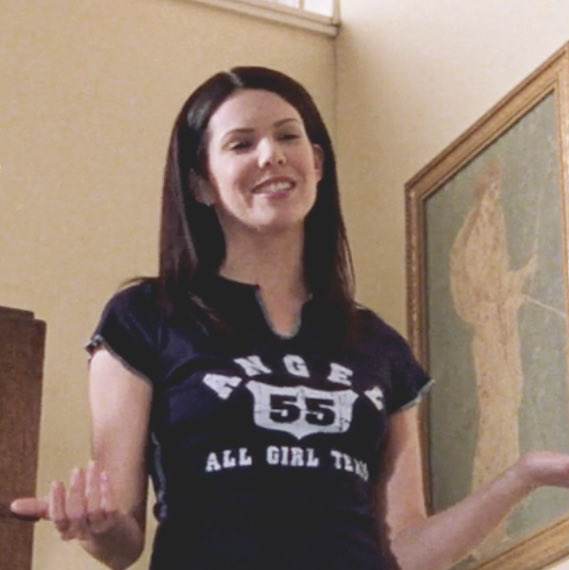 Angel 55 All Girl Teen Lorelai Gilmore Girls T-Shirt