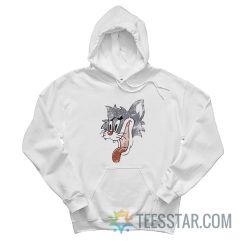 Crazy Cat Smiling Psycho Patrick Hockstetter Hoodie