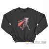 Kittysaurus Rex T-Rex Cat Eye Laser Sweatshirt