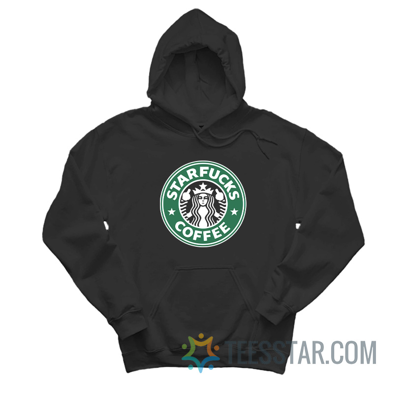 Starfucks Coffee Logo Parody Hoodie