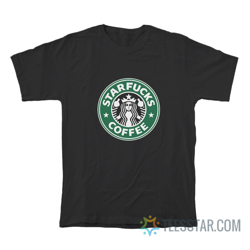 Starfucks Coffee Logo Parody T-Shirt