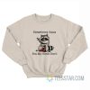 Strawberry Jams But My Glock Don't Raccoon Sweatshirt