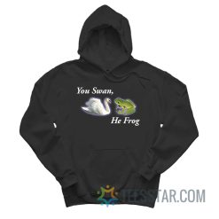 You Swan He Frog Meme Hoodie