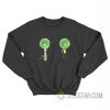 Rick and Morty Boob Warp Sweatshirt