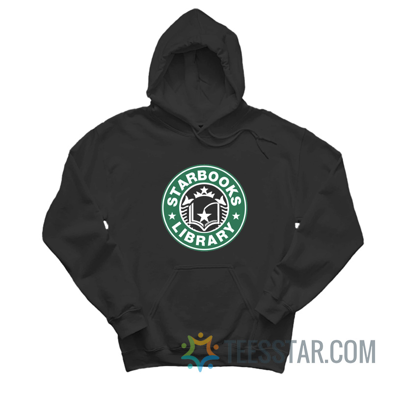 Starbooks Library Logo Parody Hoodie