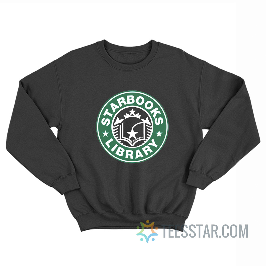 Starbooks Library Logo Parody Sweatshirt
