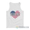 Beer Me Heart American Flag Tank Top