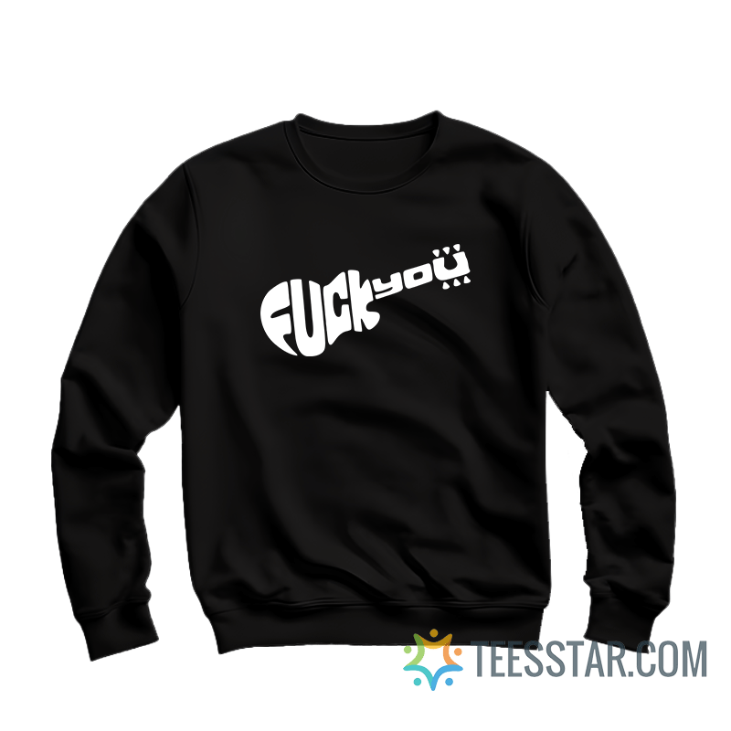 Slash Fuck You Guitar Sweatshirt