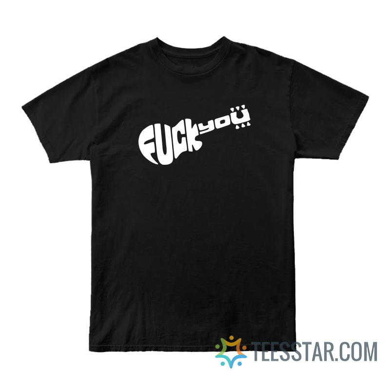 Slash Fuck You Guitar T-Shirt