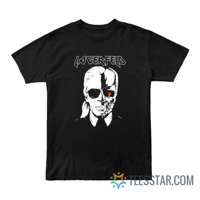 Stylestalker Karl Lagerfeld Metal T-Shirt