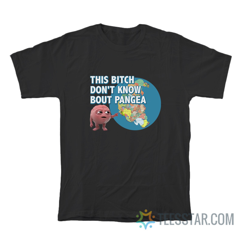 Brain This Bitch Don't Know About Pangea T-Shirt