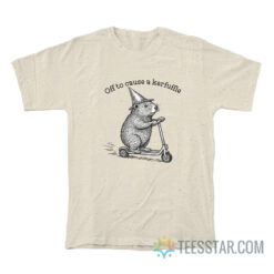 Capybara Off To Cause A Kerfuffle T-Shirt