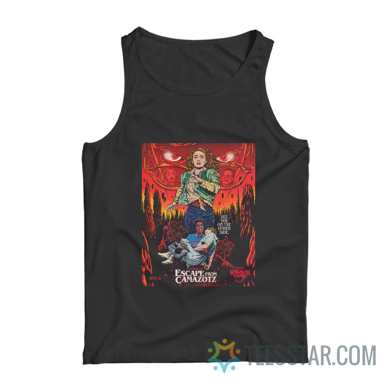 Stranger Things Escape From Camazotz Tank Top