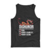 Dishonor You Your Family Your Cow Tank Top