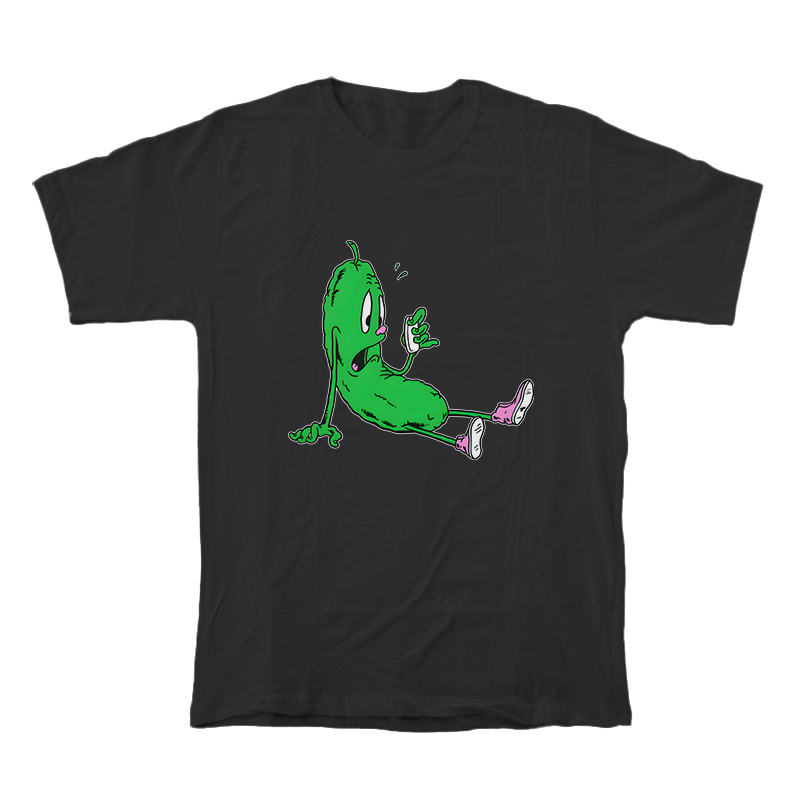 Stunsig Green Pickle Phone T-Shirt