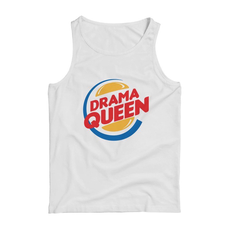 Drama Queen Burger King Parody Tank Top