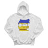 Smeared Marge Simpson Hoodie