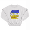 Smeared Marge Simpson Sweatshirt