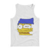 Smeared Marge Simpson Tank Top
