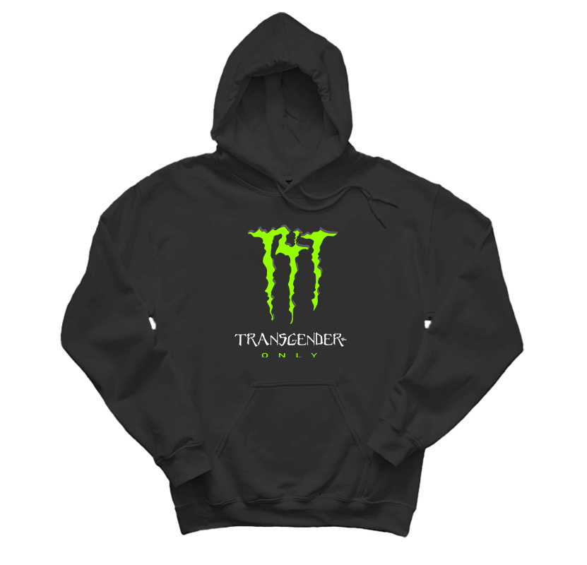 T4T Energy Drink Logo Transgender Only Hoodie