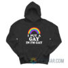 I Put A Gay In I'm Gay Hoodie