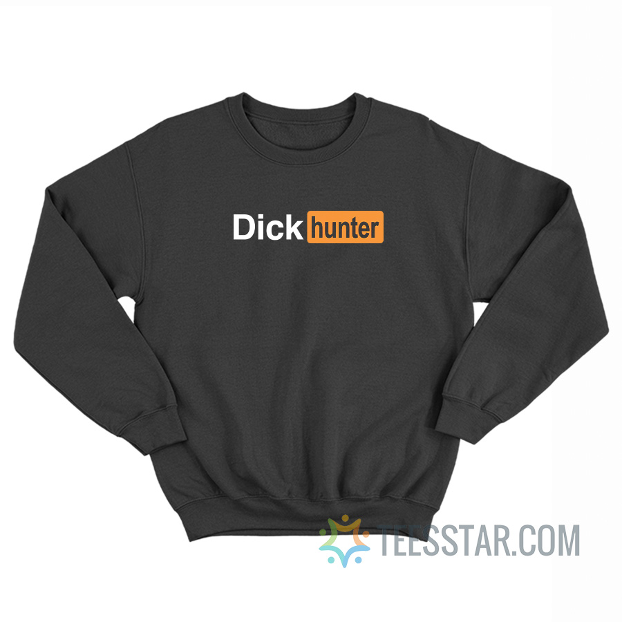 Dick Hunter Pornhub Logo Parody Sweatshirt