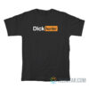 Dick Hunter Pornhub Logo Parody T-Shirt