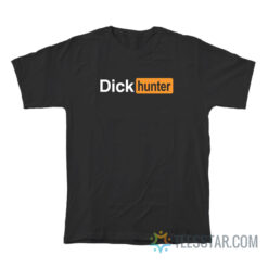 Dick Hunter Pornhub Logo Parody T-Shirt